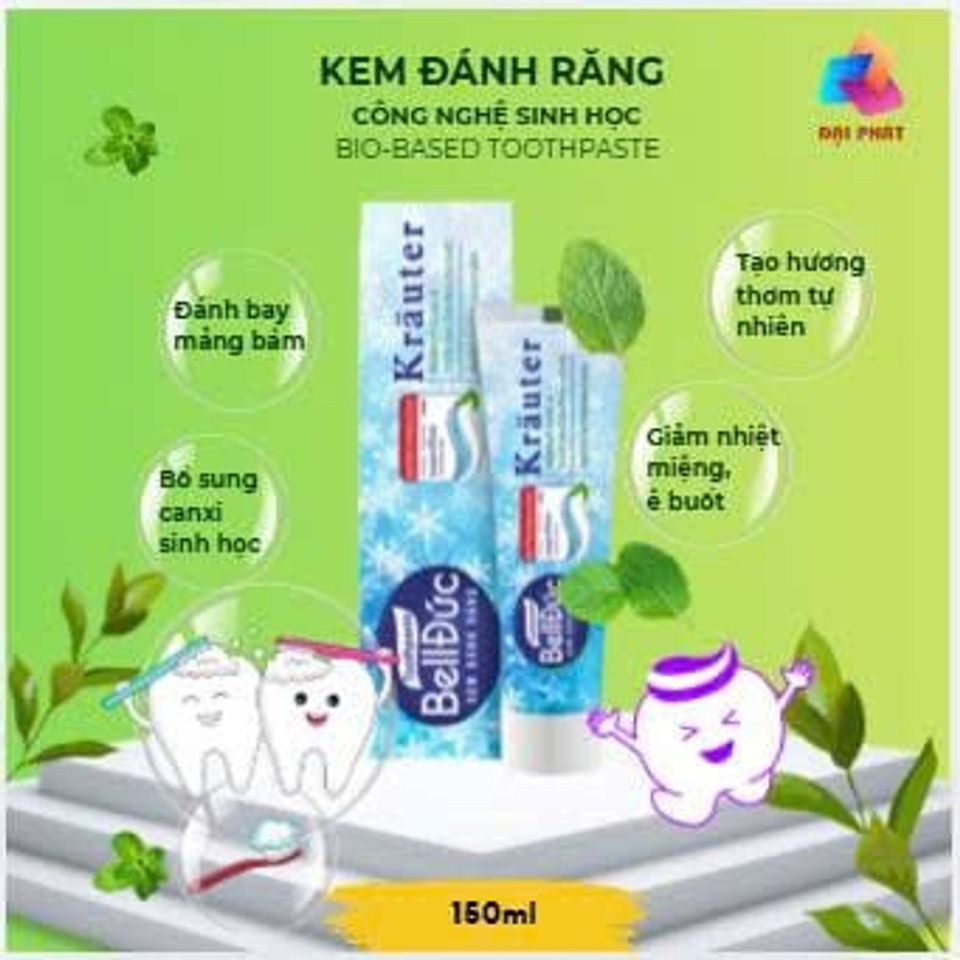 Kem đánh răng sinh học 150gam