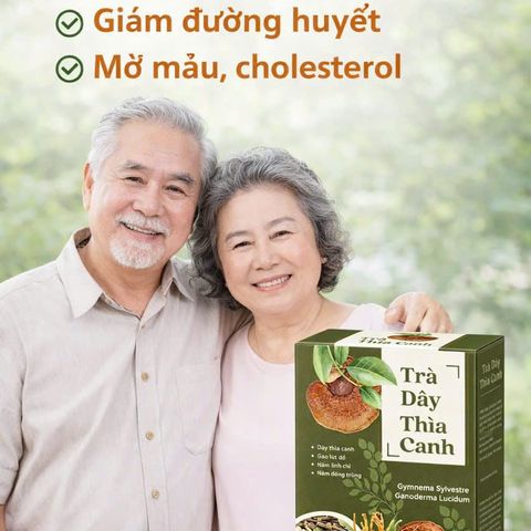 Trà Thìa canh, hỗ trợ tiểu đường hộp 20 gói/10gam